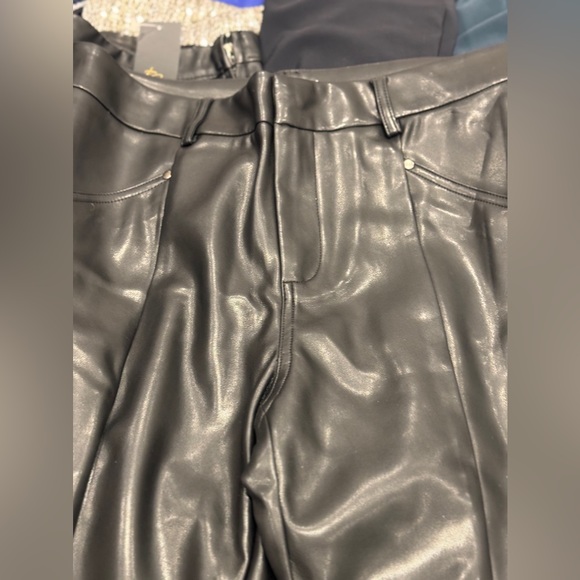 Authentic  European Brand SUNCOO LEATHER JEFF PANTS - Picture 9 of 12